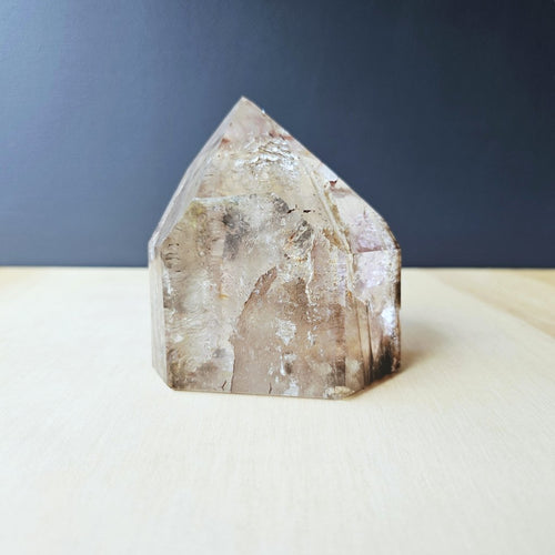 Smoky Amethyst Quartz| Faceted Freeform 532gms