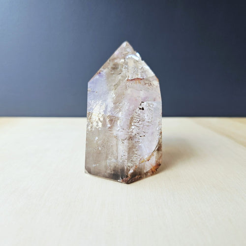 Smoky Amethyst Quartz| Faceted Freeform 532gms