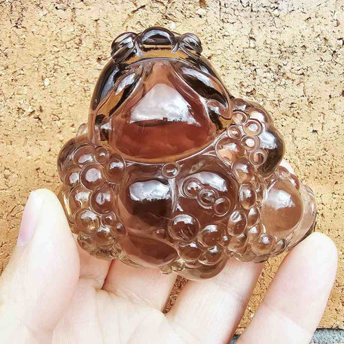 Smoky Quartz Money Toad | Keeper Of Fortune
