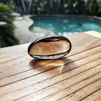 Smoky Quartz Palm Stone - AAA Grade | 105gm