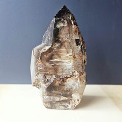 Smoky & Inclusion Quartz Faceted Freeform| Smoky Horizon
