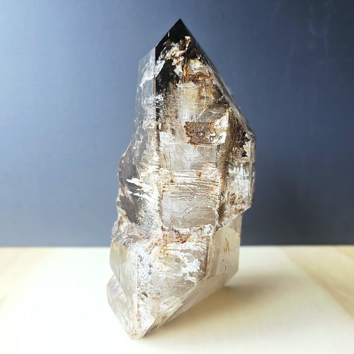 Smoky & Inclusion Quartz Faceted Freeform| Smoky Horizon