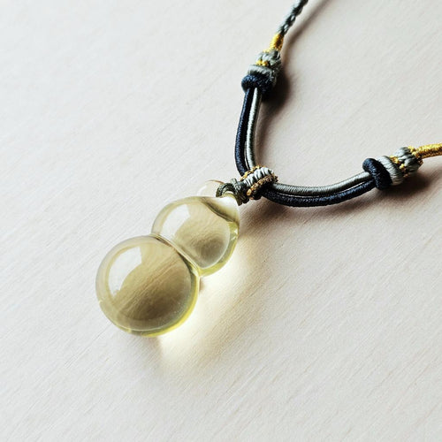 Sri Lankan Citrine Necklace | The Prosperity Gourd