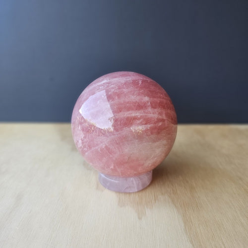 Star Rose Quartz Sphere | Orb Of Compassion