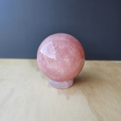 Star Rose Quartz Sphere | Orb Of Compassion