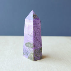 Stichtite & Serpentine Obelisk | 48gms