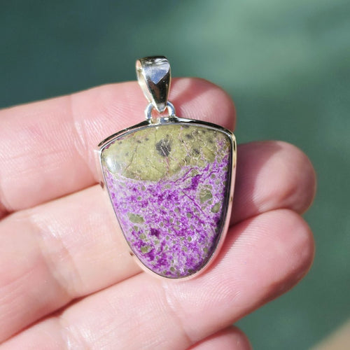 Stichtite & Serpentine Pendant | Soulkeeper's Code