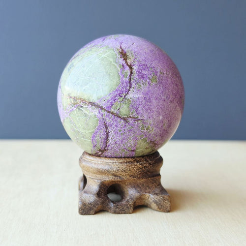 Stichtite & Serpentine Sphere | 220gms