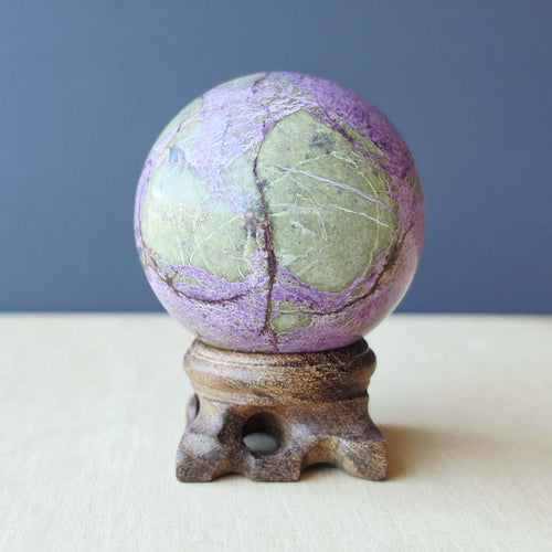Stichtite & Serpentine Sphere | 220gms