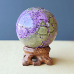 Stichtite & Serpentine Sphere | 234gms