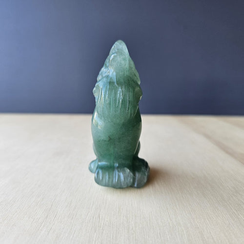 Strawberry Quartz & Aventurine Wolves | Guardians Of The Night