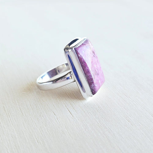 Thulite Crystal Ring | Heart Activator