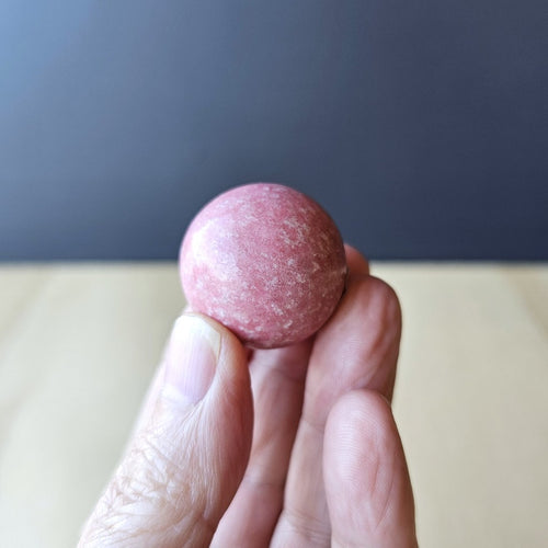 Thulite Sphere | 44gms