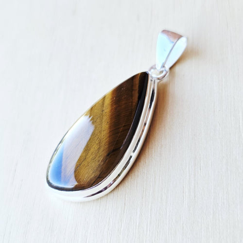 Tiger Eye Pendant | Kundalini Activation