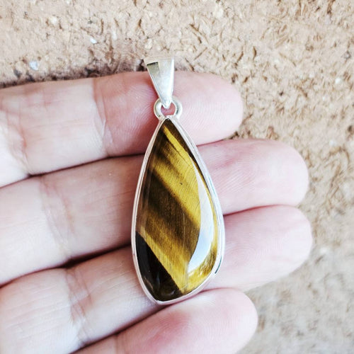 Tiger Eye Pendant | Kundalini Activation