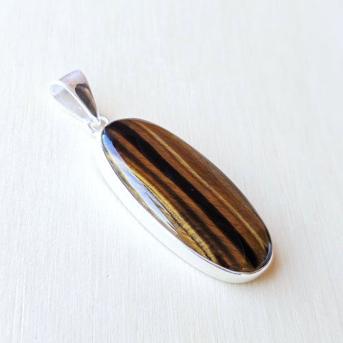 Tiger Eye Pendant | Kundalini Awakening