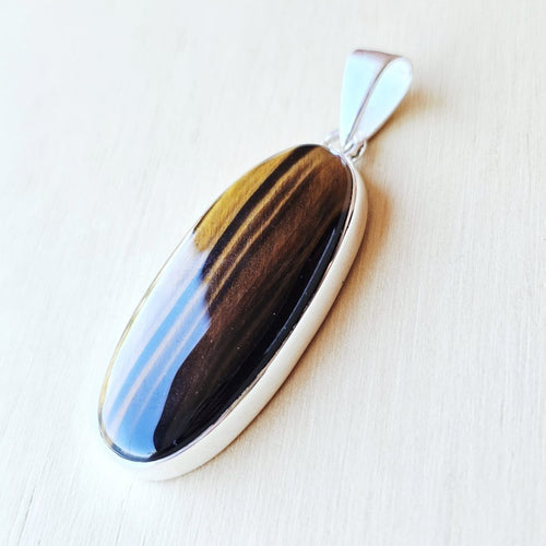 Tiger Eye Pendant | Kundalini Awakening