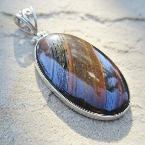 Tiger Iron Pendant | Grounding Spirit