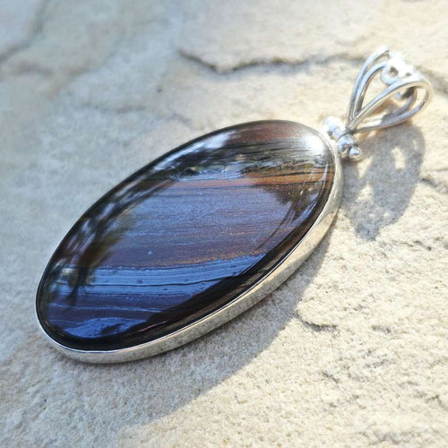 Tiger Iron Pendant | Grounding Spirit