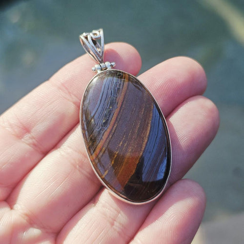 Tiger Iron Pendant | Grounding Spirit