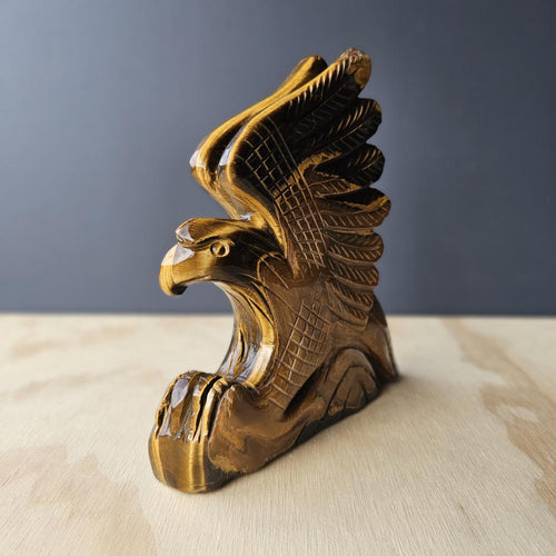Tigers Eye Eagle Carving | Eagle Eye Vision