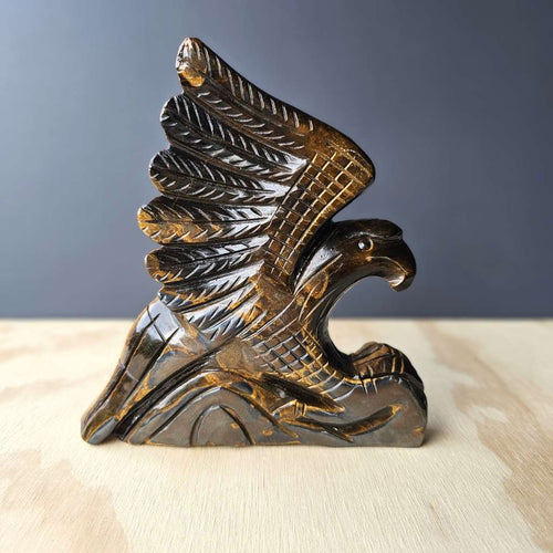 Tigers Eye Eagle Carving | Eagle Eye Vision