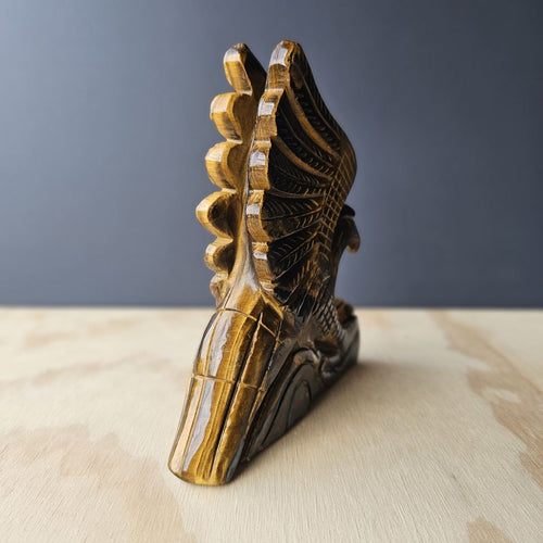 Tigers Eye Eagle Carving | Eagle Eye Vision