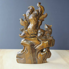 Tigers Eye Nine Tail Fox | Spirit Of The Nine