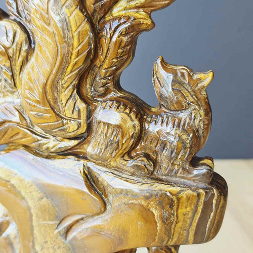 Tigers Eye Nine Tail Fox | Spirit Of The Nine