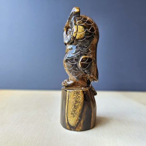 Tigers Eye Owl | The Golden Seer