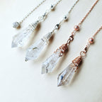 Tourmalinated Quartz Pendulum | Shadowlight