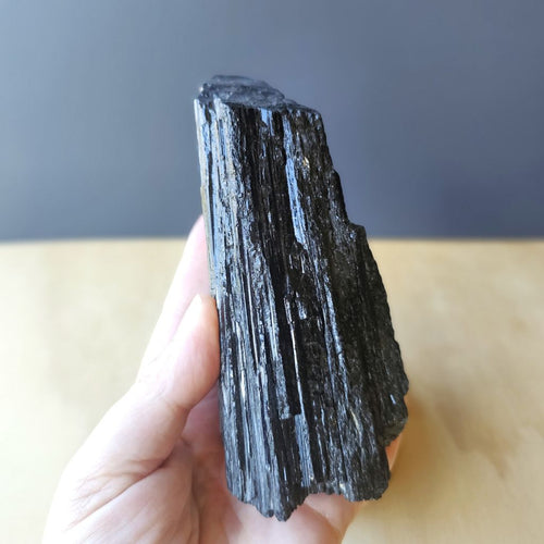 Tourmaline Specimen With Custom Stand | Pillars Of Vitality