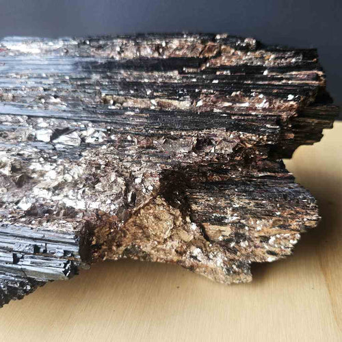 Tourmaline, Golden Mica & Quartz Specimen | The Power Conduit