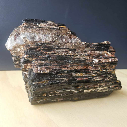 Tourmaline, Golden Mica & Quartz Specimen | The Power Conduit