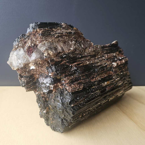 Tourmaline, Golden Mica & Quartz Specimen | The Power Conduit