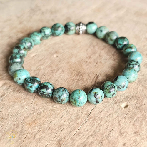 Turquoise Bracelet | 8mm Beads