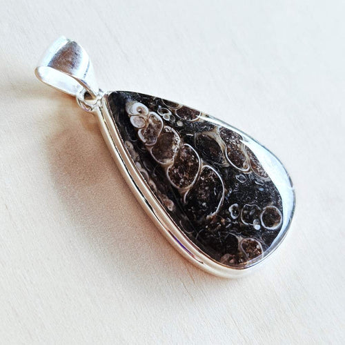 Turritella Jasper Pendant | Echo Of The Ancients