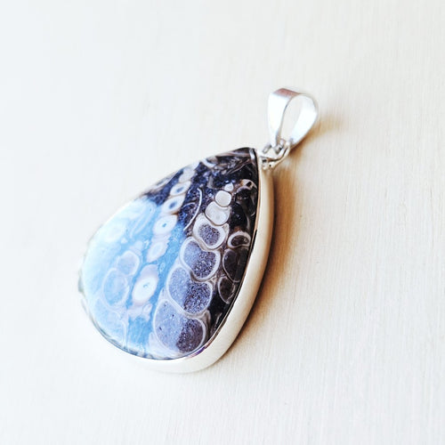 Turtella Jasper Pendant | Ancient Spirals