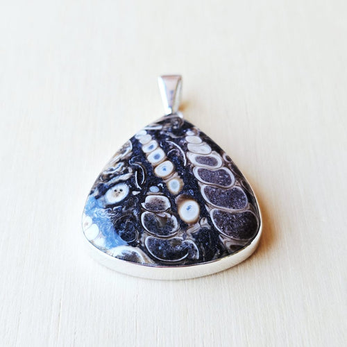 Turtella Jasper Pendant | Ancient Spirals
