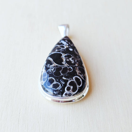 Turtella Jasper Pendant | Fossil Echo