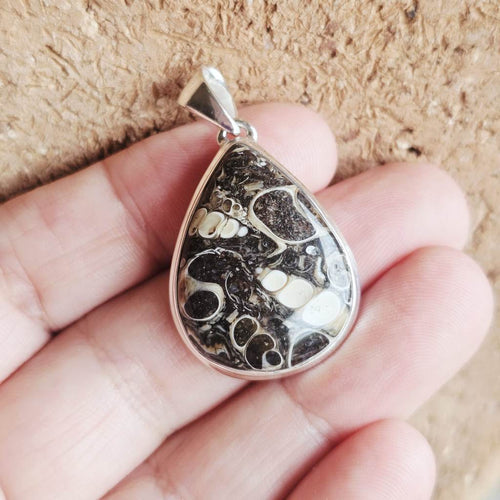 Turtella Jasper Pendant | Spiral Of The Ancients