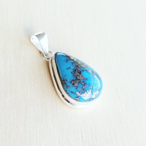 Unstabilised Turquoise Pendant | Royal Energy