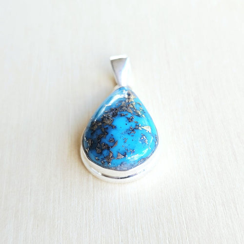 Unstabilised Turquoise Pendant | Royal Energy