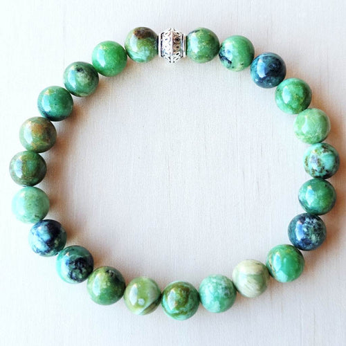 Variscite Crystal Bracelet | Hearts Harmony