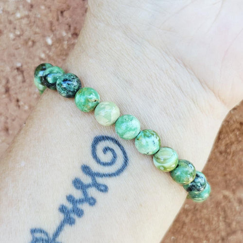 Variscite Crystal Bracelet | Hearts Harmony