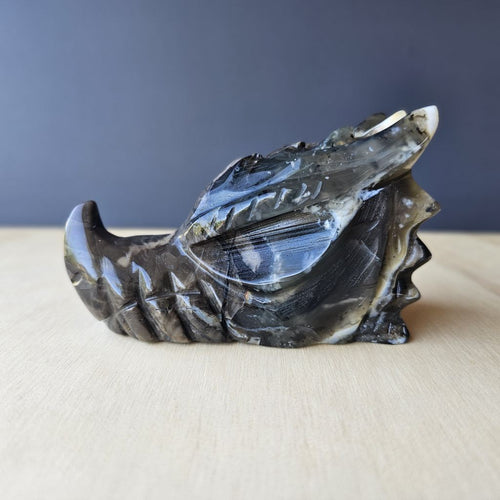 Volcanic Agate Dragon Head | Earthfire Ascendant