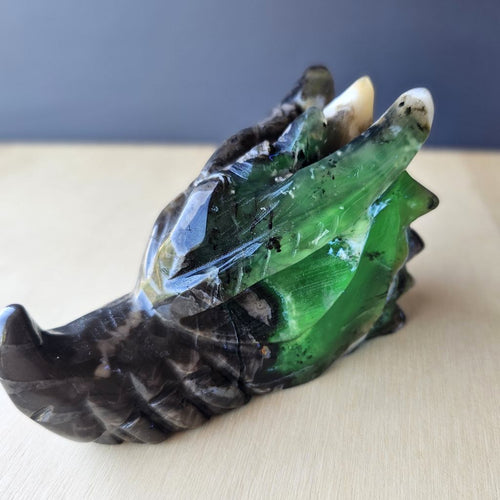Volcanic Agate Dragon Head | Earthfire Ascendant