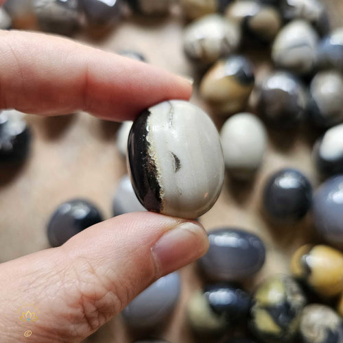 Volcanic Agate Tumbled Stones