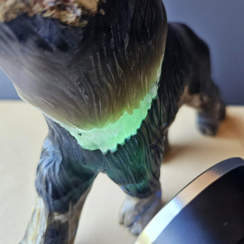 Volcanic Agate Wolf | Guardian Of The Flame