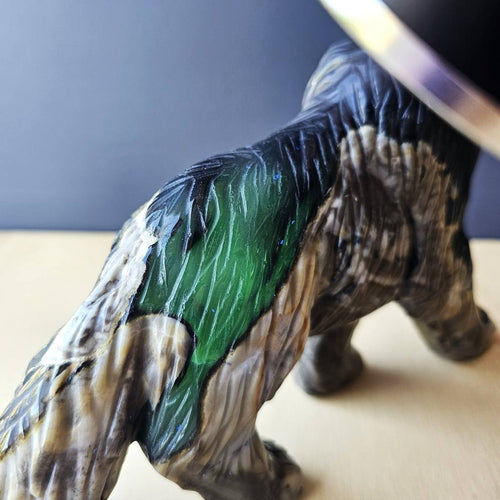 Volcanic Agate Wolf | Guardian Of The Flame